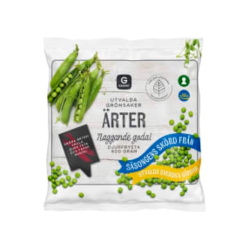 Ärtor Svenska Frysta Garant 600g