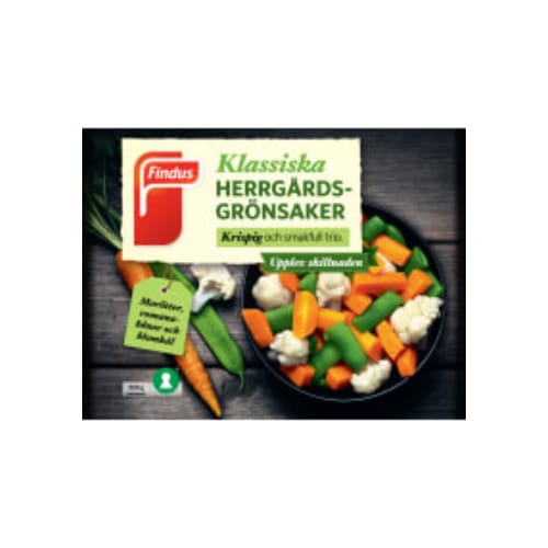 Herrgårds- Grönsaker Fryst Findus 550g