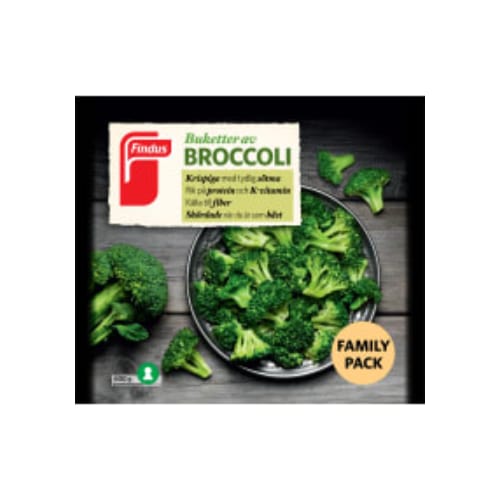 Broccoli Buketter Fryst Findus 600g