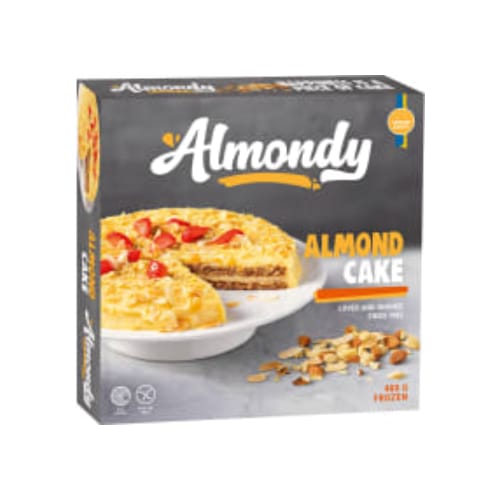 Almond Cake Mandeltårta Glutenfri Fryst Almondy 400g