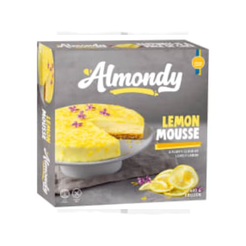 Lemon Mousse Tårta Fryst Almondy 400g