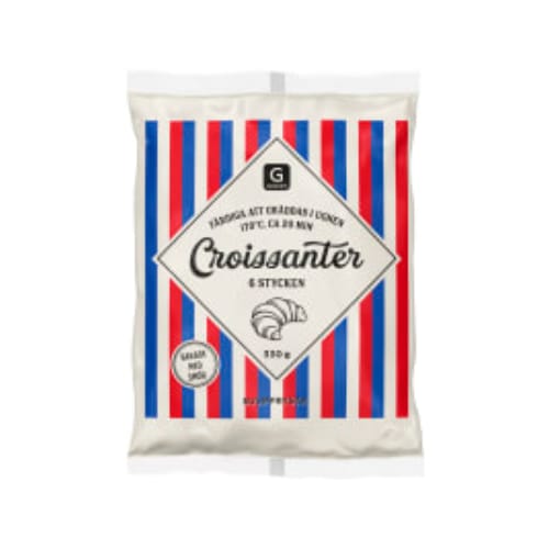 Croissanter Frysta/6-pack Garant 330g
