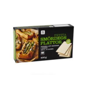 Smördeg Plattor Fryst Garant 400g