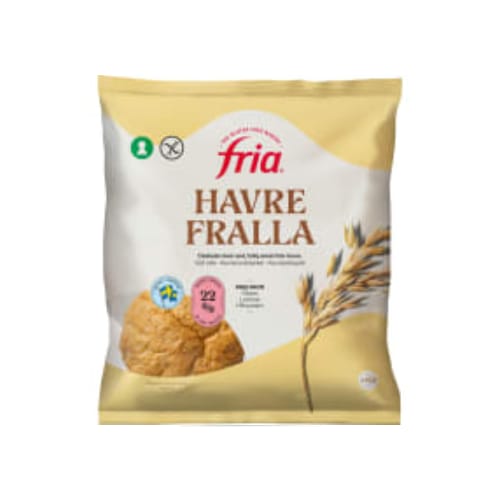Havrefralla Glutenfria Frysta/4-pack Fria 280g