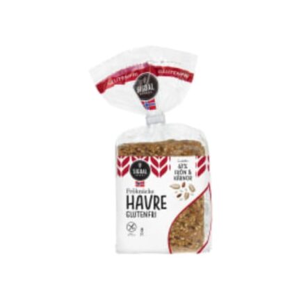 Havre Fröknäcke Glutenfri 8-pack Sigdal 190g