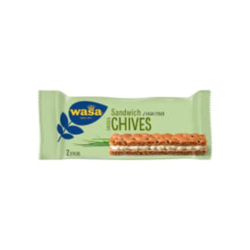 Cheese &chives Sandwich 2-pack Wasa 37g