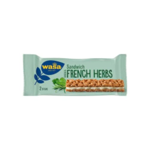 French Herbs Sandwich Cream Cheese 2-pack Wasa 30g