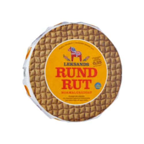 Rundrut Normalgräddat Knäckebröd Leksands 700g