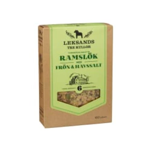 Ramslök & Frön Tunnknäcke Tre Kullor  180g
