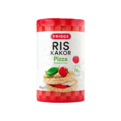 Pizza Riskakor Friggs 125g