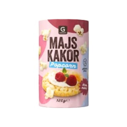 Popcorn Majskakor Garant 125g
