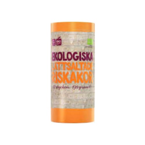 Lättsaltade Riskakor Eko Garant Eko 130g
