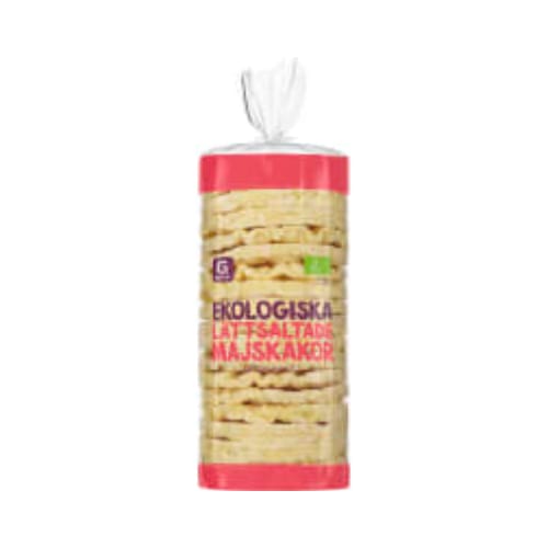 Lättsaltade Majskakor Garant Eko 130g