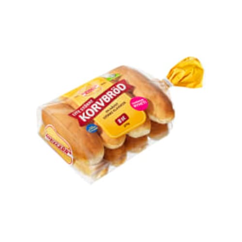 Korvbröd 8-pack Korvbrödbagarn 320g