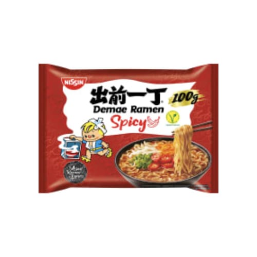Demae Ramen Spicy Nudlar Nissin 100g