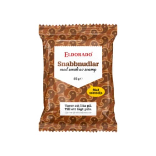 Snabbnudlar Svamp Eldorado 85g