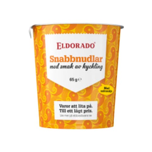 Snabbnudlar Kyckling Eldorado 65g