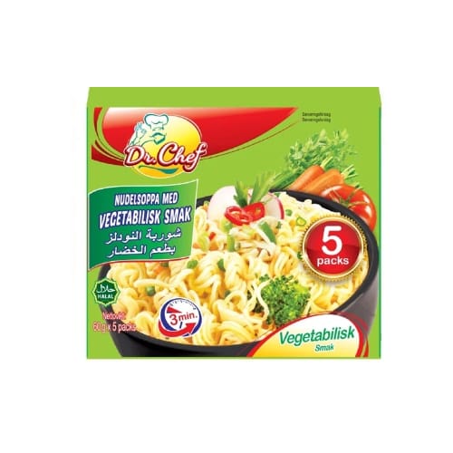 اندومي  Dr Vegetabilisk nudlar 60gr 1st