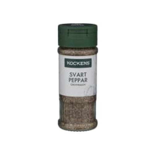 بهارات Svartpeppar Grovmalen Burk Kockens 41g