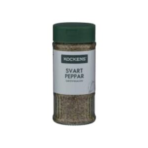 بهارات Svartpeppar Grovmalen Burk Kockens 105g