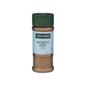 بهارات Muskotnöt Malen Burk Kockens 40g