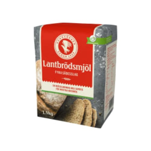 Lantbrödsmjöl 4 Sädesslag Kungsörnen 1,5kg