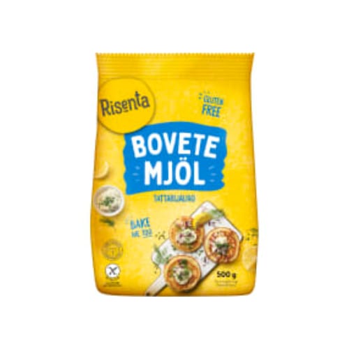 Bovetemjöl Glutenfritt Risenta 500g