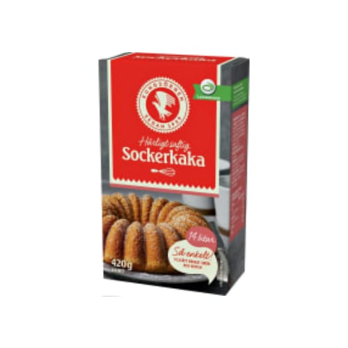 سكر Sockerkaka Kaffebrödsmix Lättbakat n 420g