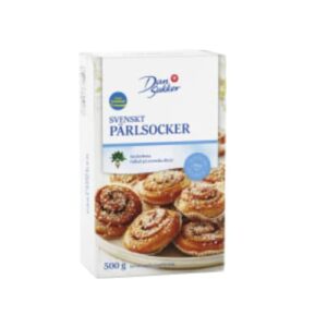 سكر Pärlsocker Dansukker 500g