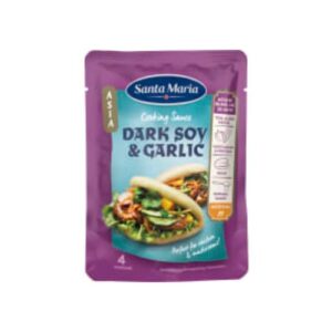 Dark Soy & Garlic Cooking Sauce Santa Maria 100g