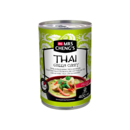 Green Curry Thai Mild Mrs Cheng's 400ml