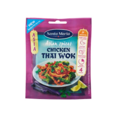 Chicken Thai Asian Spice Mix Santa Maria 30g