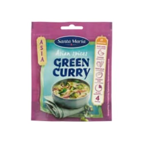 Green Curry Asian Spice Santa Maria 40g