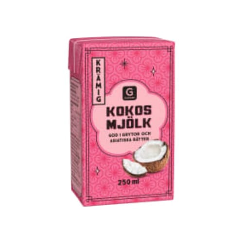 Kokosmjölk 17-18% Garant 250ml