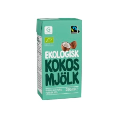 Kokosmjölk Garant Eko 250ml