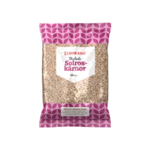 Solroskärnor Skalade Eldorado 800g