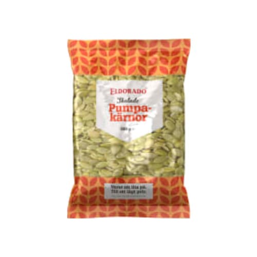 Pumpakärnor Skalade Eldorado 800g
