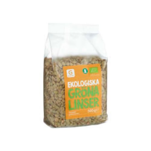 Gröna Linser Garant Eko 500g
