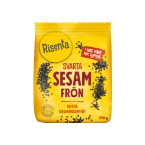 Sesamfrön Svarta Risenta 350g