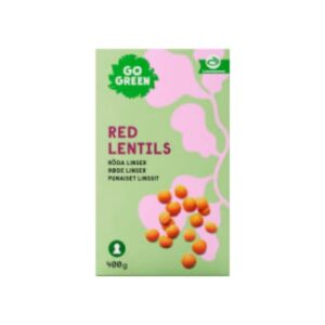 Röda Linser Gogreen 400g