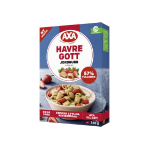 Havregott Jordgubb Axa 350g