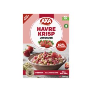 Krisp Jordgubb Havre Axa 300g