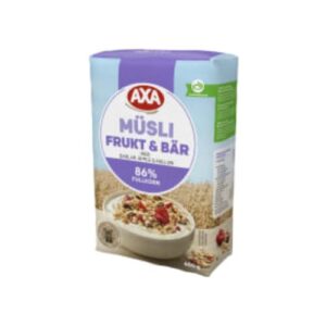 Frukt & Bär Müsli Axa 600g