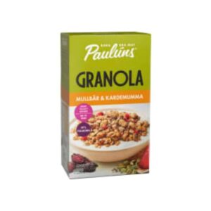 Mullbär Kardemumma Granola Paulúns 450g