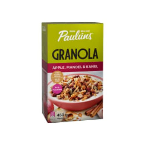 Äpple Mandel Kanel Granola Paulúns 450g