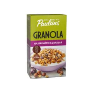 Hasselnöt Dadlar Granola Paulúns 450g