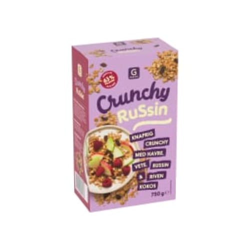 Crunchy Russin Garant 750g