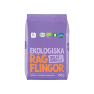 Rågflingor Garant Eko 750g
