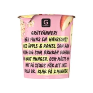 Grötkopp Äpple Kanel Garant 65g