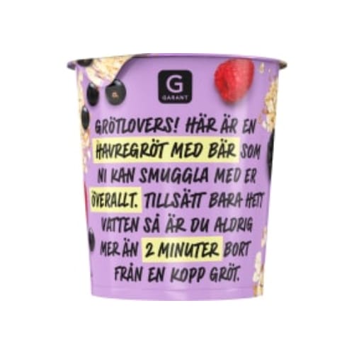 Grötkopp Bär Garant 65g